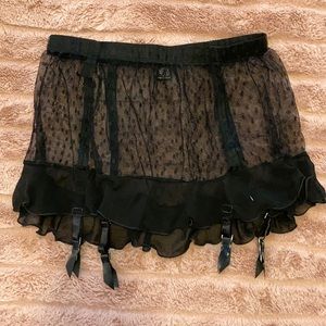 Coucou Lola Skirted Garter Belt by 
ONLY HEARTS